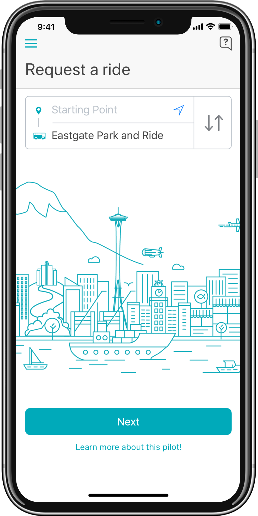 Ford Greenfield Labs route planning app